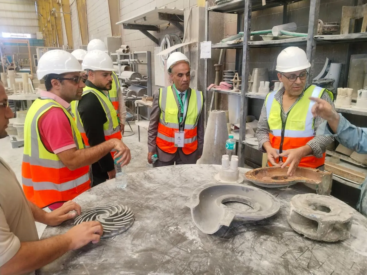 فحص قطع غيار ومستهلكات محطات معالجة المياه