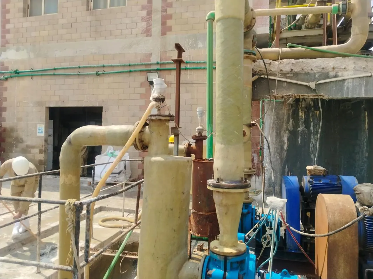 مضخات محطات معالجة وتحلية المياه في مصر