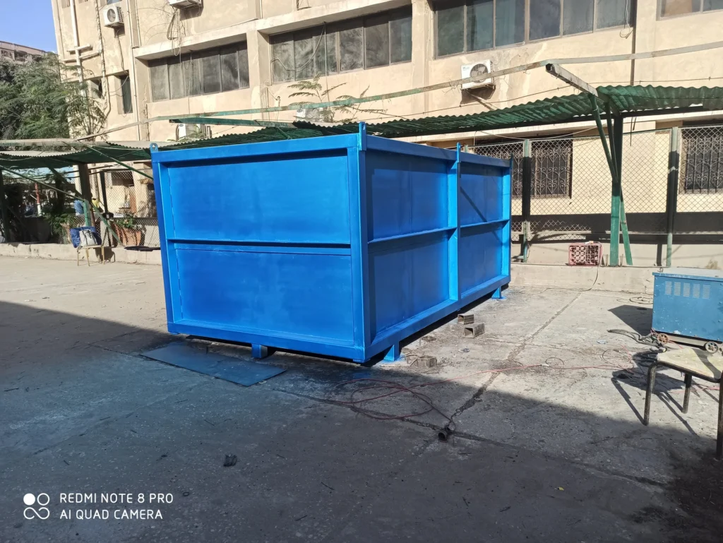 تصنيع وتجميع خزانات ومعدات محطة معالجة المياه رقم 07