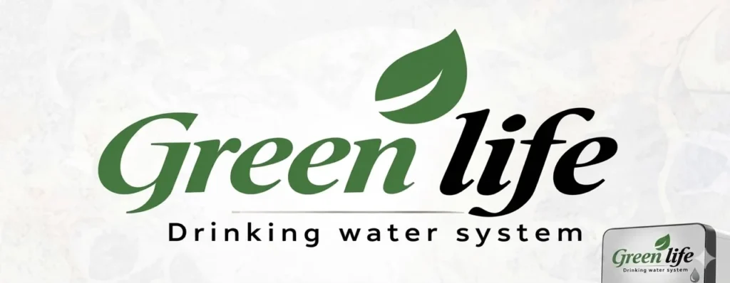 شعار شركة Green Life لمعالجة وتحلية المياه